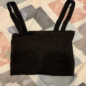 Black Crop Top